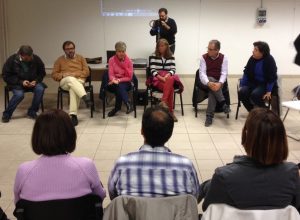 I rappresentanti dei proponenti del progetto "Una famiglia per una famiglia"