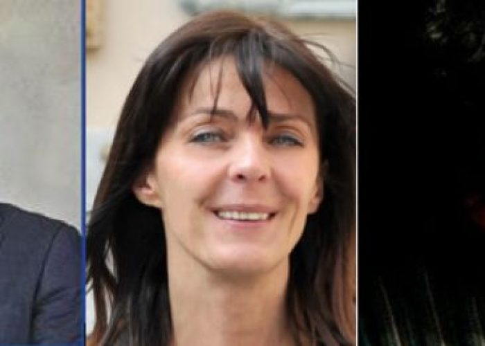 da sx Giorgio Pession, Deborah Camaschella e Roberto Avetrani