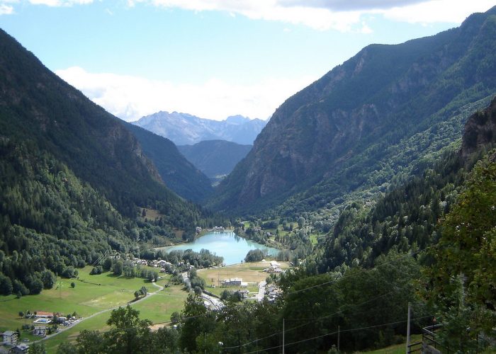 Vista del lago di Maen (foto di Giuseppe Gherlone)