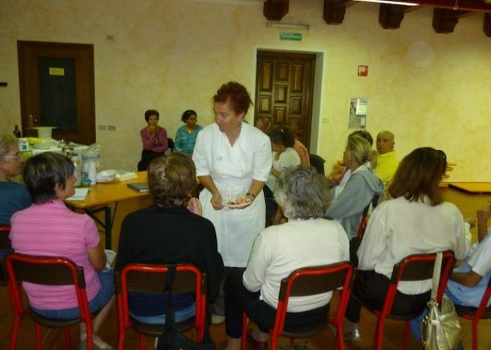 Laura Zenti in una serata dimostrativa