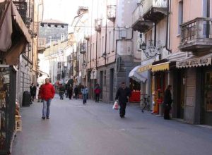 Via San Anselmo ad Aosta