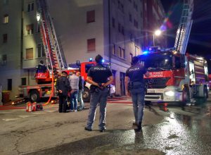 incendio Viale Partigiani