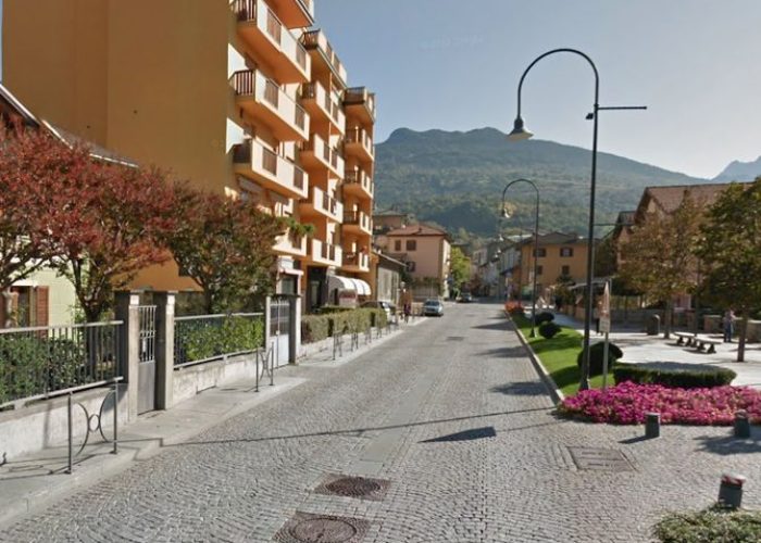 Viale Piemonte a Saint-Vincent