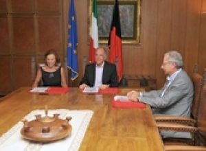 Il ministro del Lavoro Elsa Fornero in visita ad Aosta