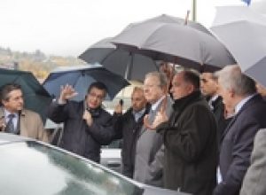 Visita del Ministro dei Trasporti Altero Matteoli in Valle d’Aosta
