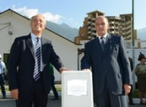 Deposta la prima pietra del futuro Polo universitario valdostano