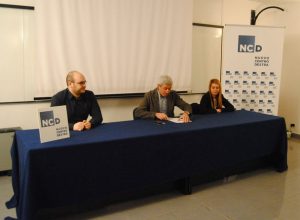 Salvatore Ammazzagatti, Ettore Viérin e Deborah Dodaro.