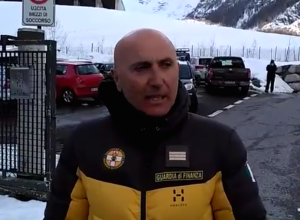 Delfino Viglione, comandante soccorso alpino valdostano della GdF di Entrèves