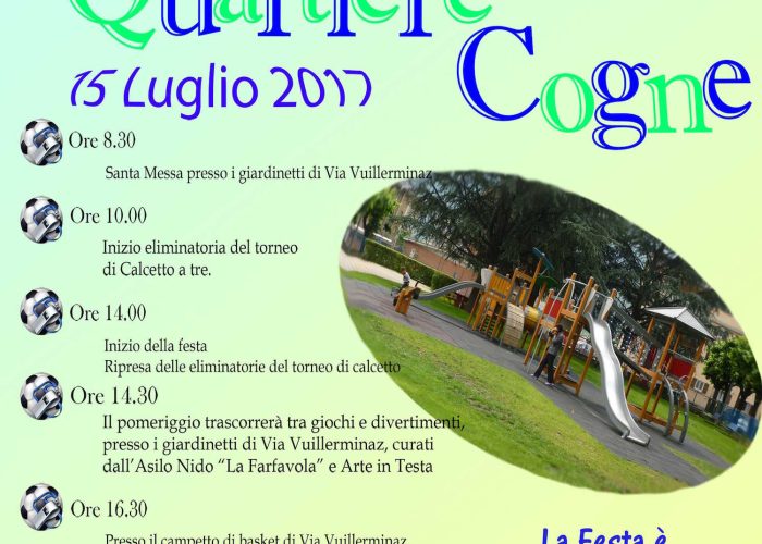 Festa quartiere Cogne