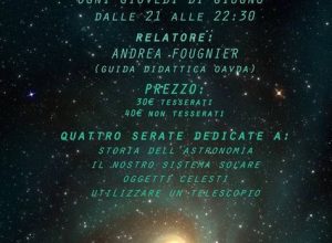 Locandina corso di astronomia