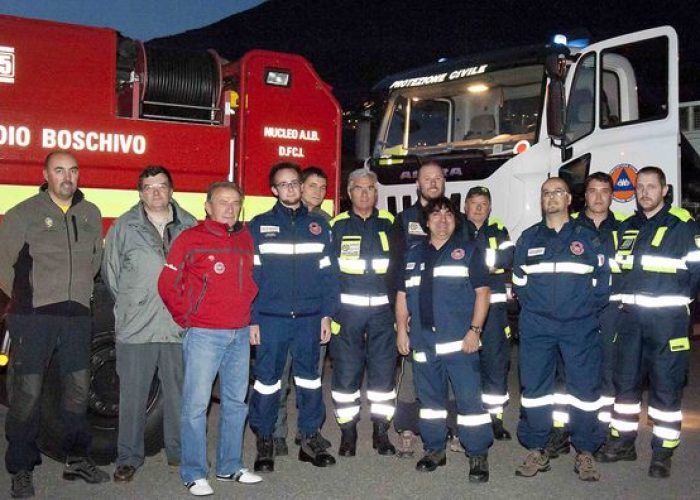 Volontari in partenza per Verona