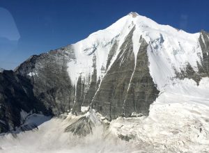 Il Weisshorn, a nord del Cervino.