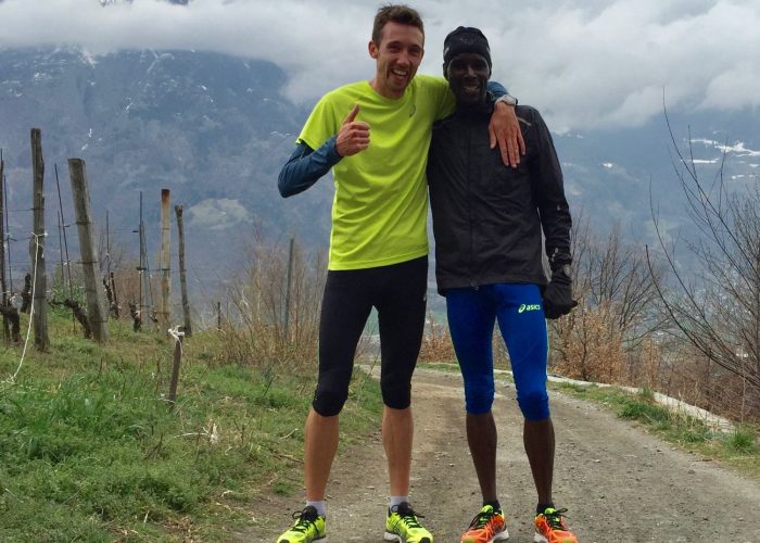 Xavier Chevrier e Thomas Lokomwa - foto TTS