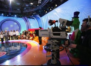 Lo studio televisivo dello Zecchino d'Oro