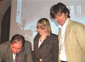 René Schwéry, Chef du Service du Territoire du Valais, Manuela Zublena e Eric Fournier