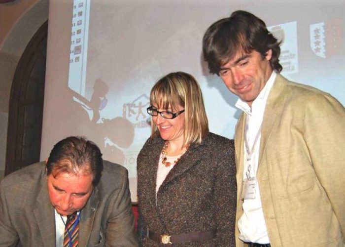 René Schwéry, Chef du Service du Territoire du Valais, Manuela Zublena e Eric Fournier